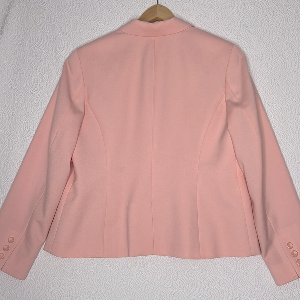Vintage Pendleton Wool Barbie Pink Jackie Fit Size 14P - Picture 2 of 5